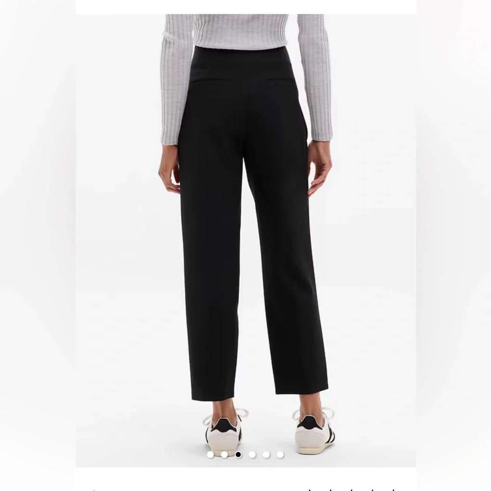 Athleta Black Slim Tailored High-Waist Pants